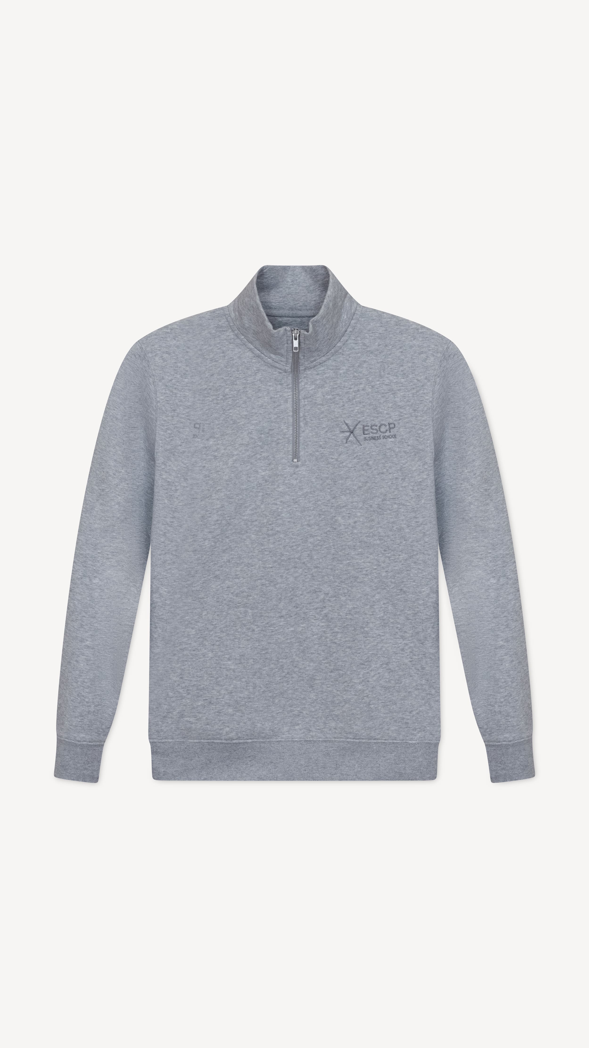 Grey Quarterzip