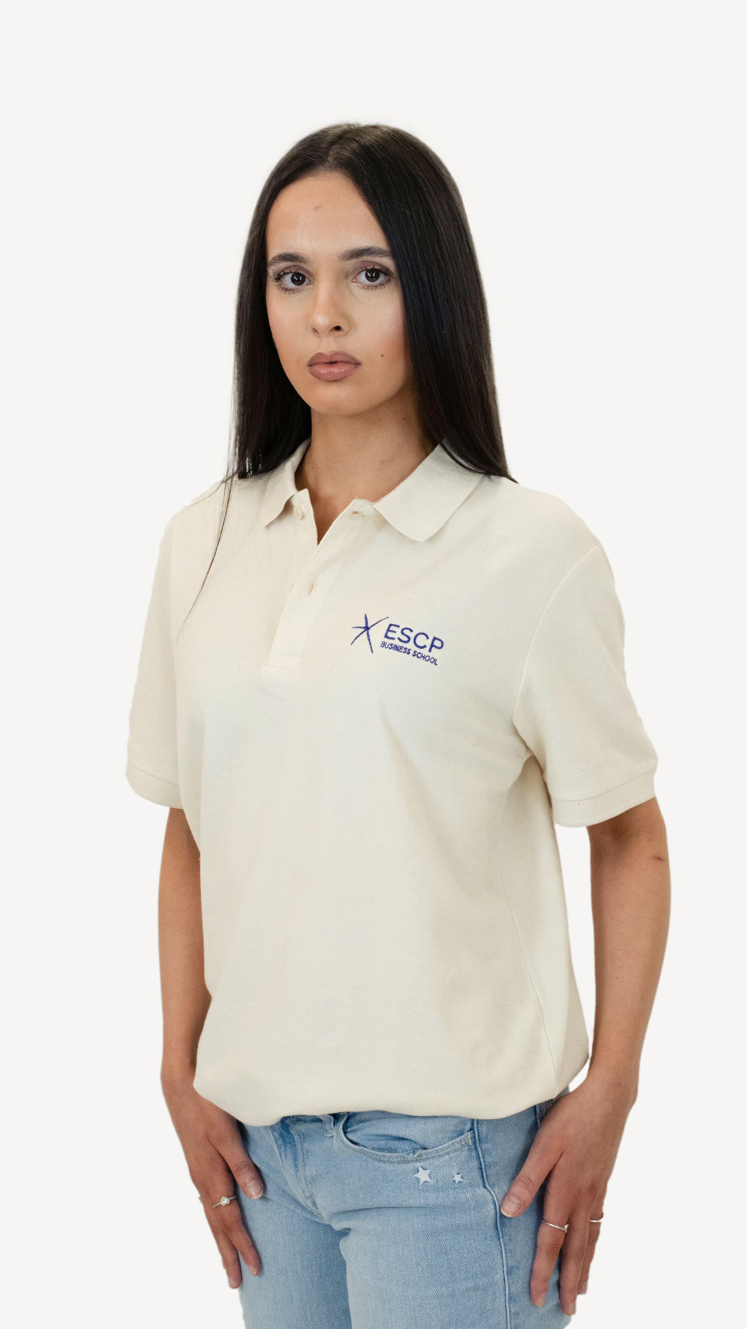 Light Beige Polo